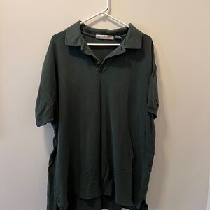 Naturalife Men's Dark Green Polo Shirt